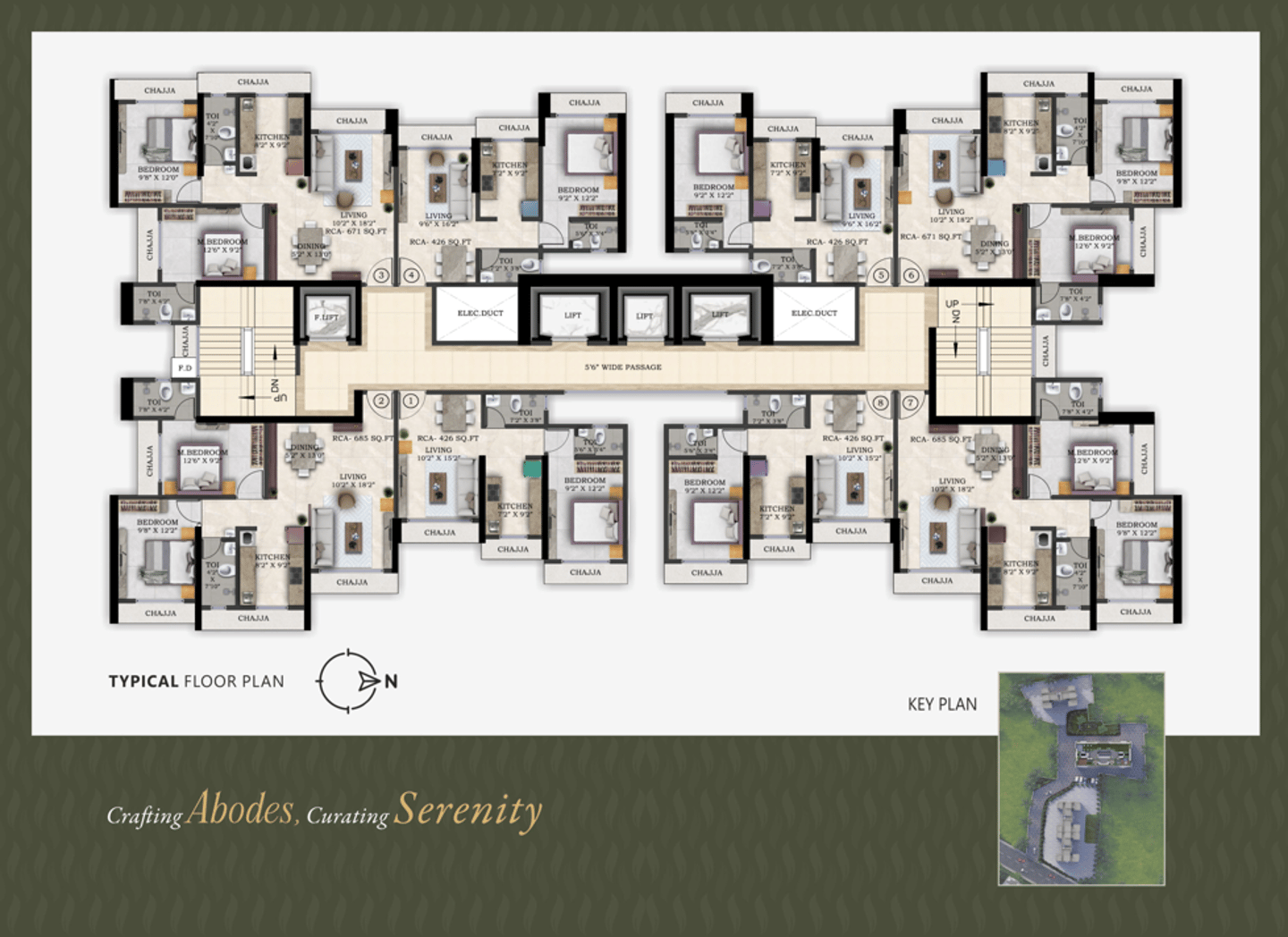 FLOOR PLANS BALAJI SERENITY MIRA ROAD EAST, BALAJI SERENITY VINAY NAGAR MIRA ROAD EAST