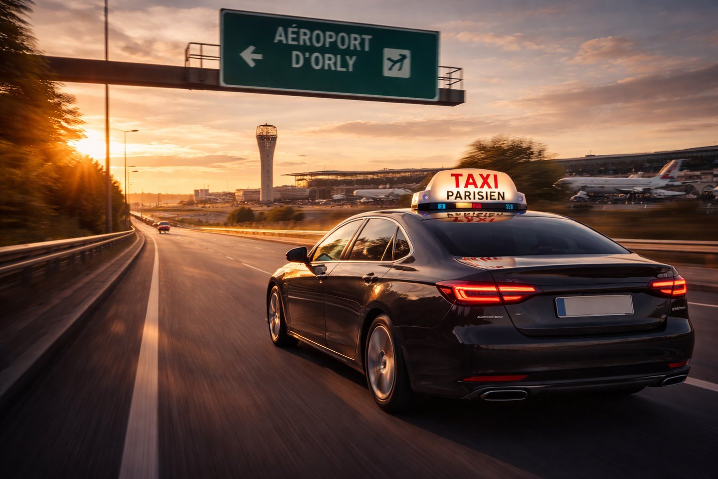 Taxi gare de Lyon vers Orly et Charles de Gaulle