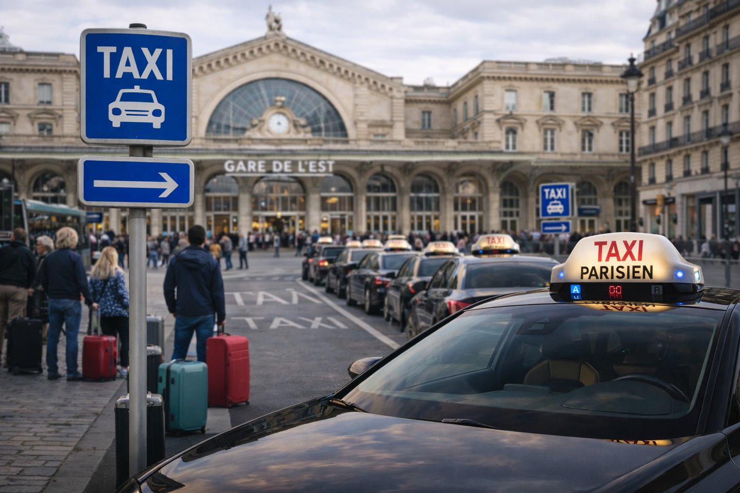 Station taxi gare de l’Est Paris