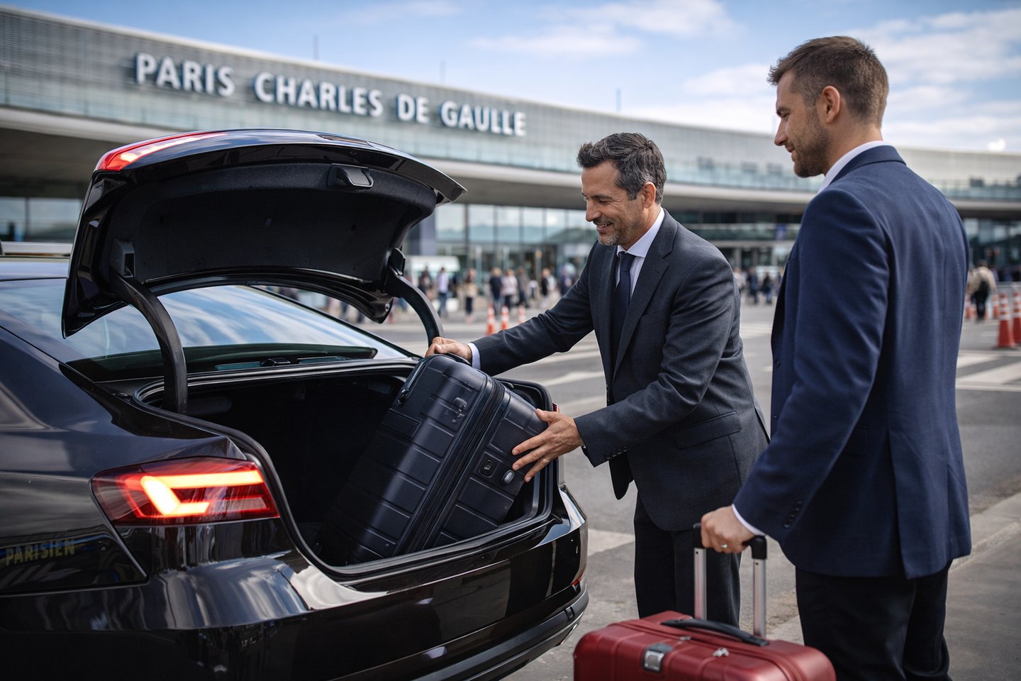 axi from Charles de Gaulle Airport to Paris city center