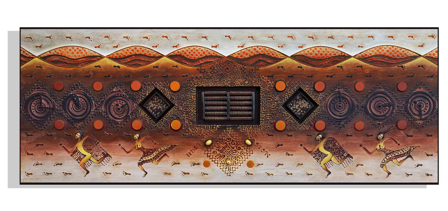 MIGRACION SELECTIVA | Obra de Arte Contemporáneo Neo-Crotálico del artista mexicano Javier Lopez Pastrana