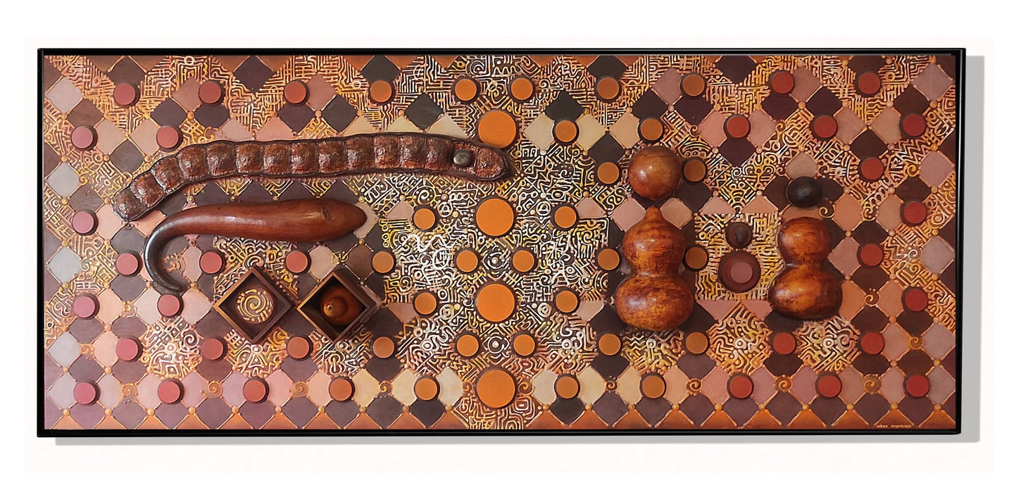 Obra de Arte Neo-Crotálico del artista mexicano Javier Lopez Pastrana