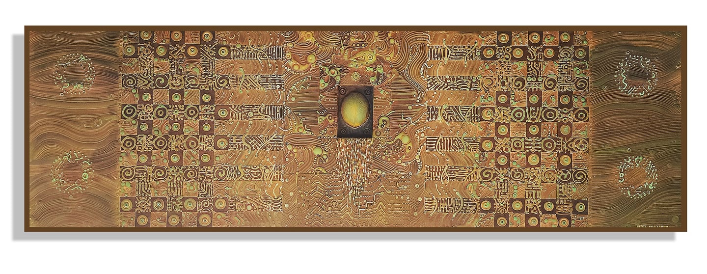 Obra de Arte Contemporáneo Neo-Crotálica del artista mexicano Javier Lopez Pastrana