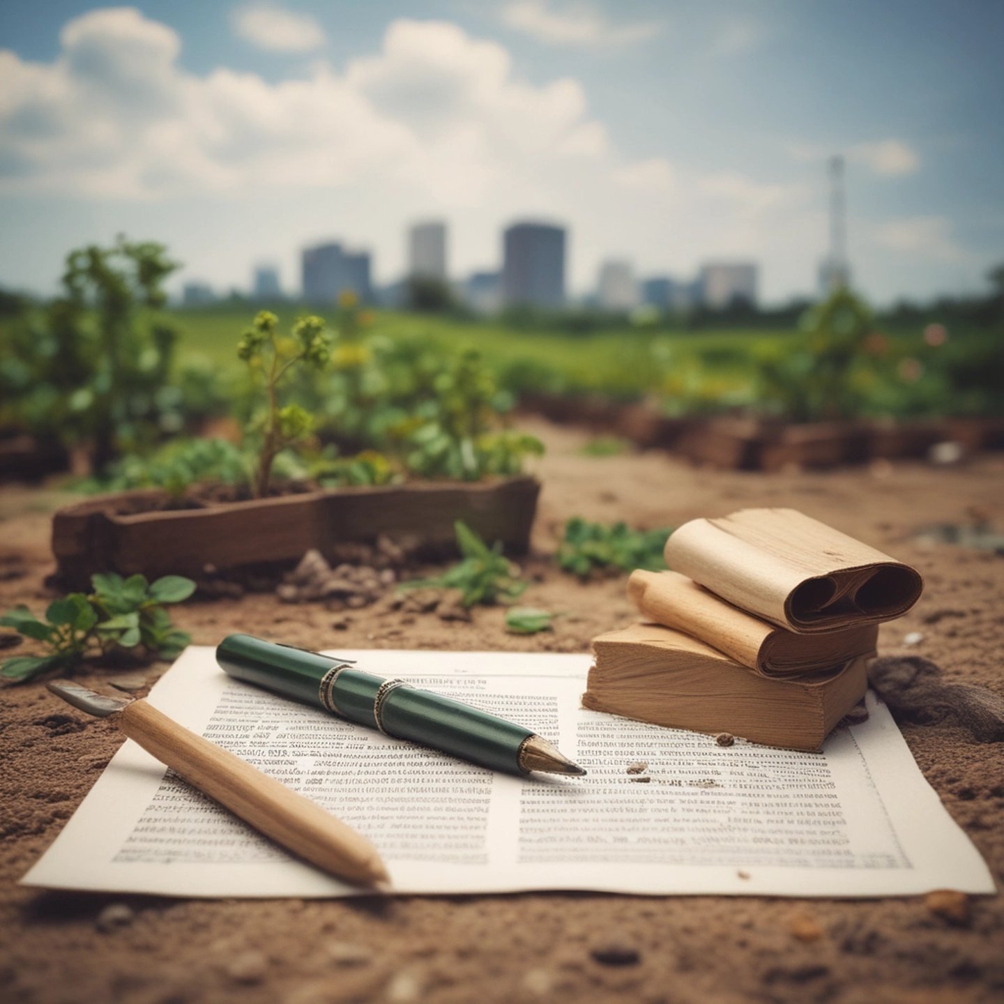Artist painting a mural with headphones on