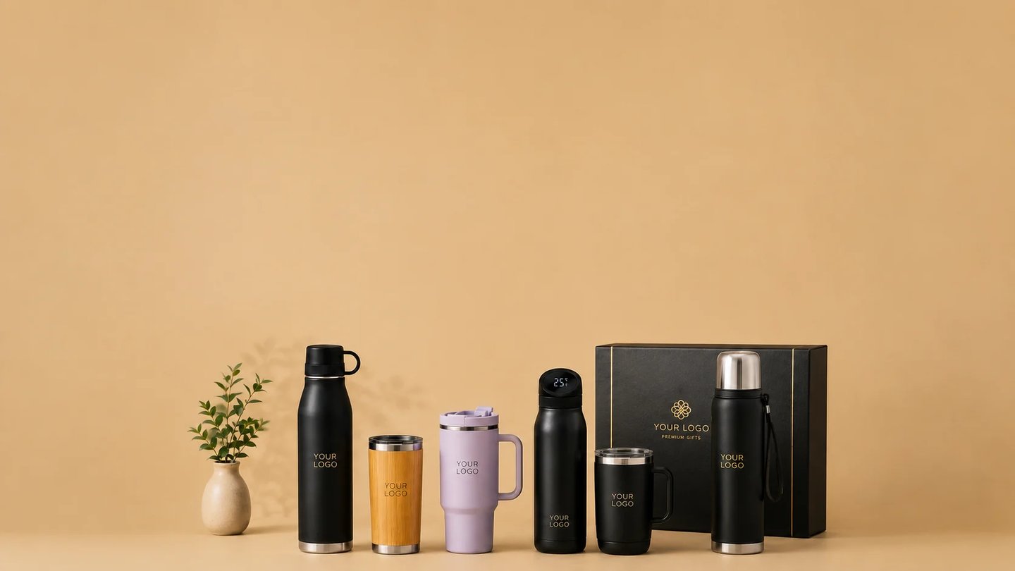 customized corporate drinkware