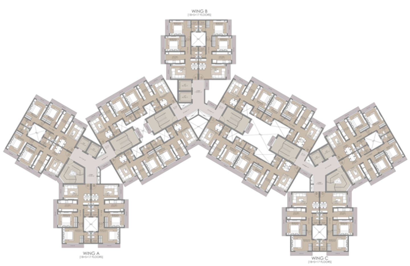 FLOOR PLANS 127 RAJ HOMES MIRA ROAD EAST