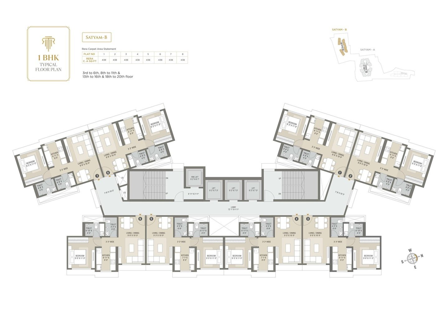 FLOOR PLAN RAJ LEGACY MIRA ROAD EAST, FLOOR PLAN RAJ LEGACY SATYAM MIRA ROAD EAST