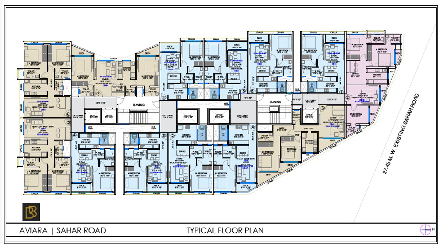 FLOOR PLAN BALUWALA AVIARA ANDHERI EAST, CODENAME LIVE HIGH ANDHERI EAST