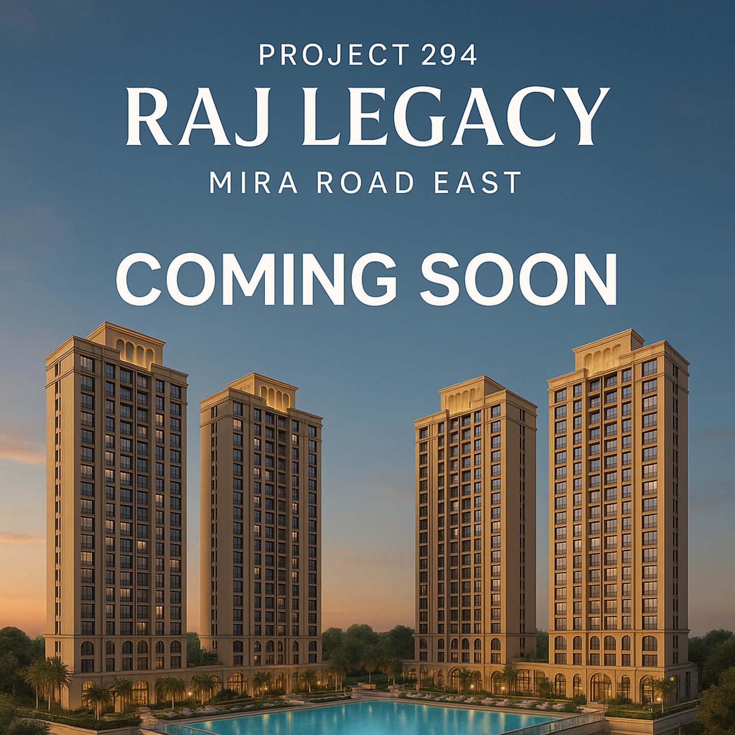 294 RAJ LEGACY MIRA ROAD EAST, 294 RAJ LEGACY, KANAKIA, MIRA ROAD EAST