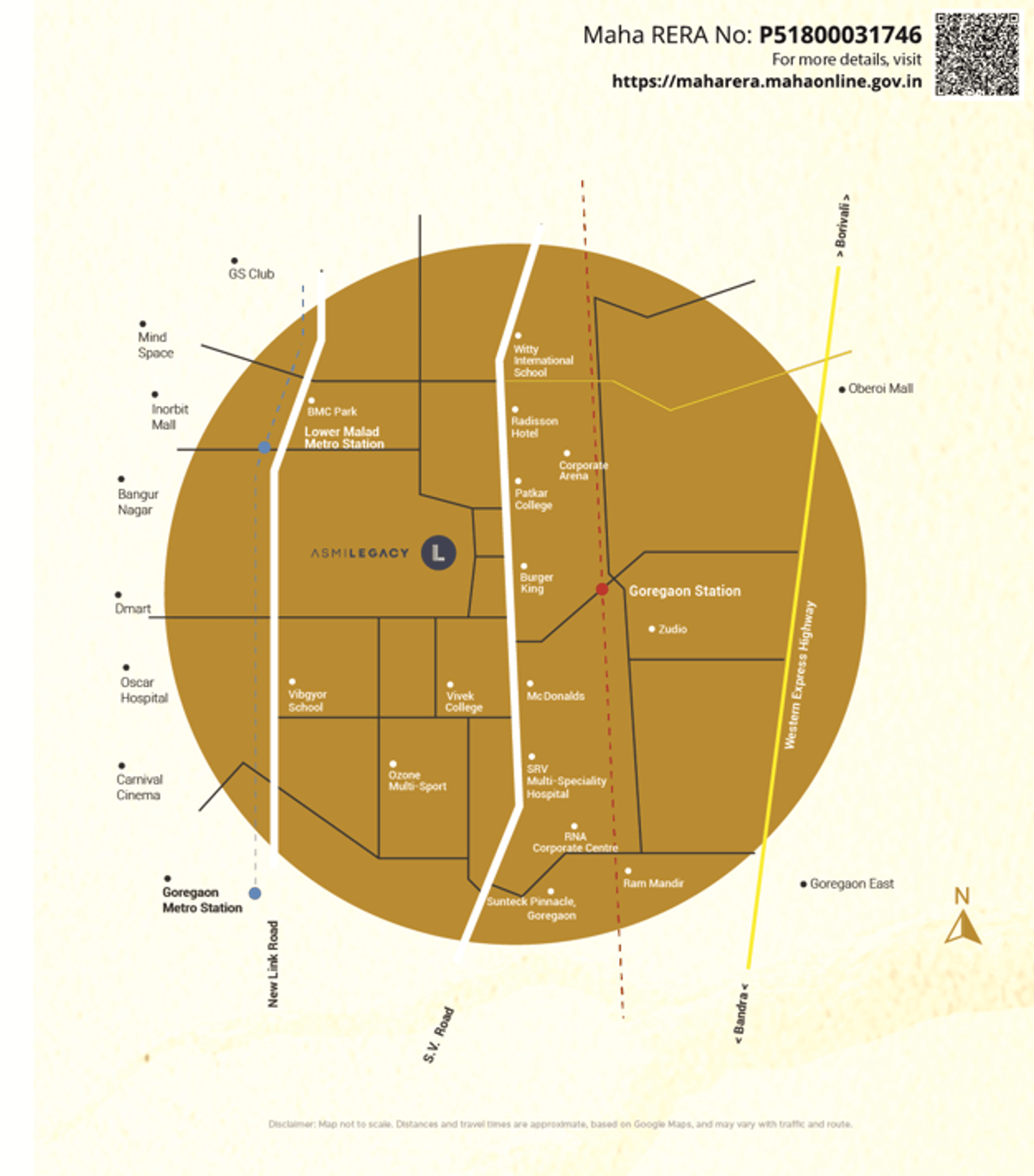 LOCATION ASMI LEGACY GOREGAON EAST, ASMI ROOTS GOREGAON EAST, CODEWORD ROOTS, JAWAHAR NAGAR, GOREGAON EAST