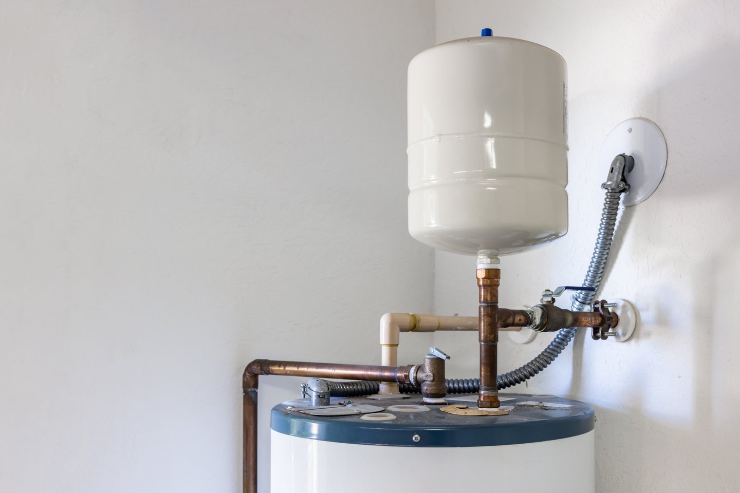 Water Heater Expansion Tank Installed