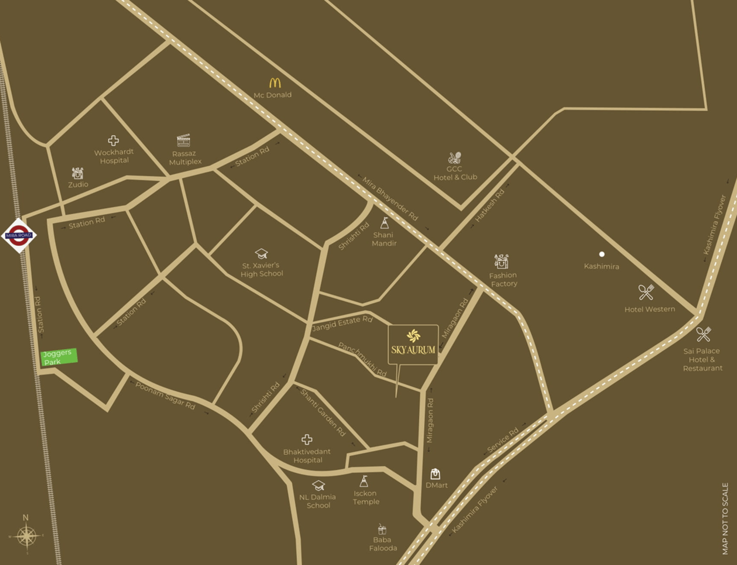 LOCATION SKY AURUM MIRA ROAD, SKY AURUM JHA REALTY, JHA REALTY SKY AURUM, SKY AURUM REVIEWS