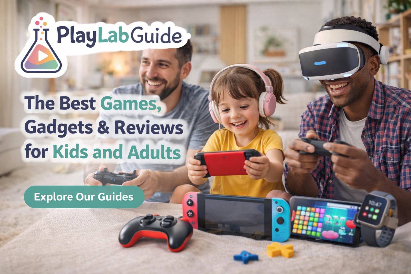 PlayLabGuide features video game releases, gadget reviews, and play guides for kids and adults.