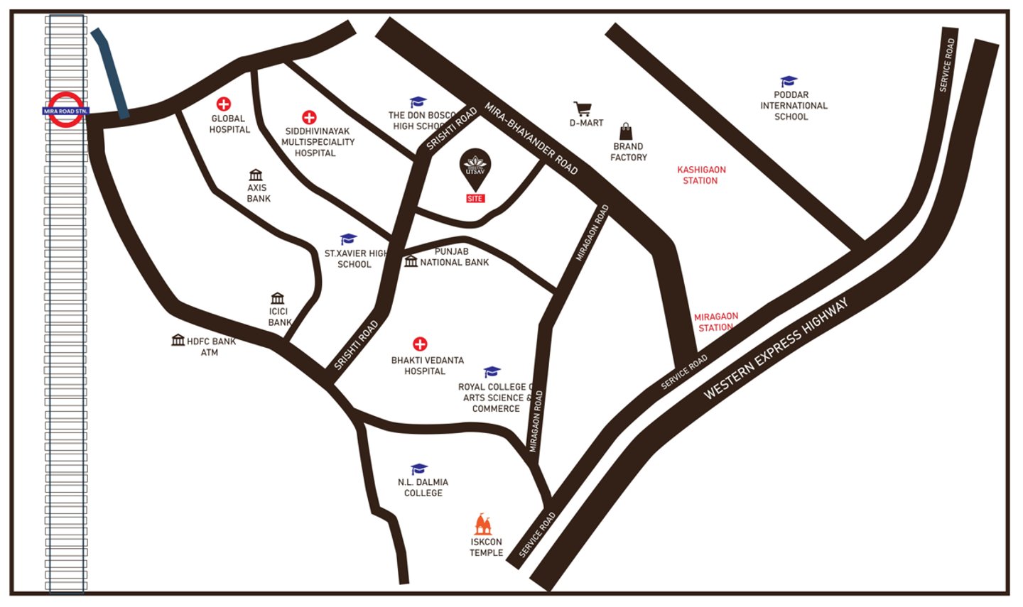 LOCATION DGS SHEETAL UTSAV MIRA ROAD EAST, DGS GROUP, VIJAY PARK, MIRA ROAD EAST