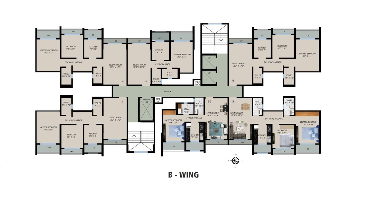 FLOOR PLAN MUKUNDAM BHAYANDAR WEST, FLOOR PLAN KKG MUKUNDAM BHAYANDAR WEST