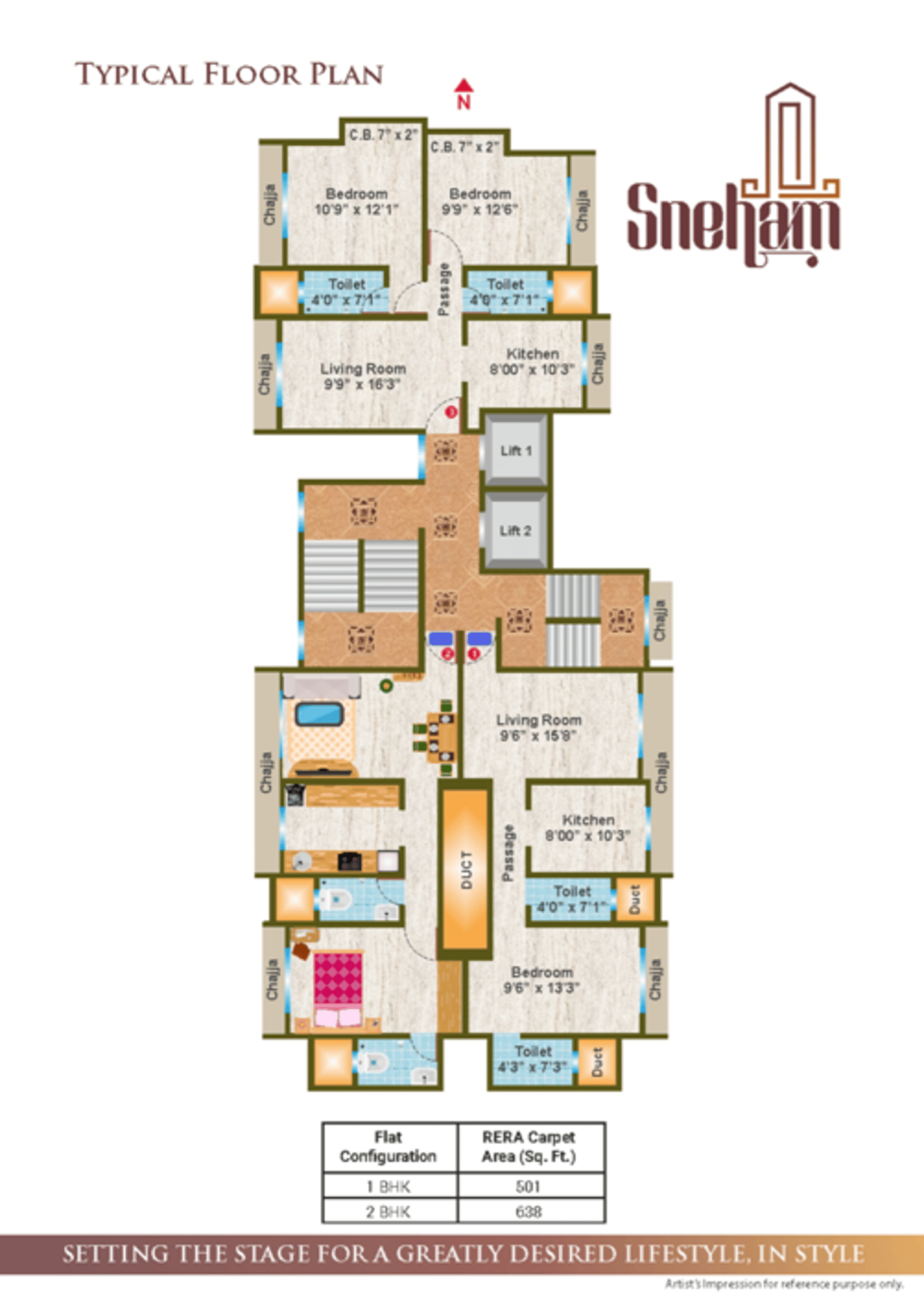 FLOOR PLAN KKG SNEHAM BHAYANDAR WEST, FLOOR PLAN KKG GROUP SNEHAM BHAYANDAR WEST