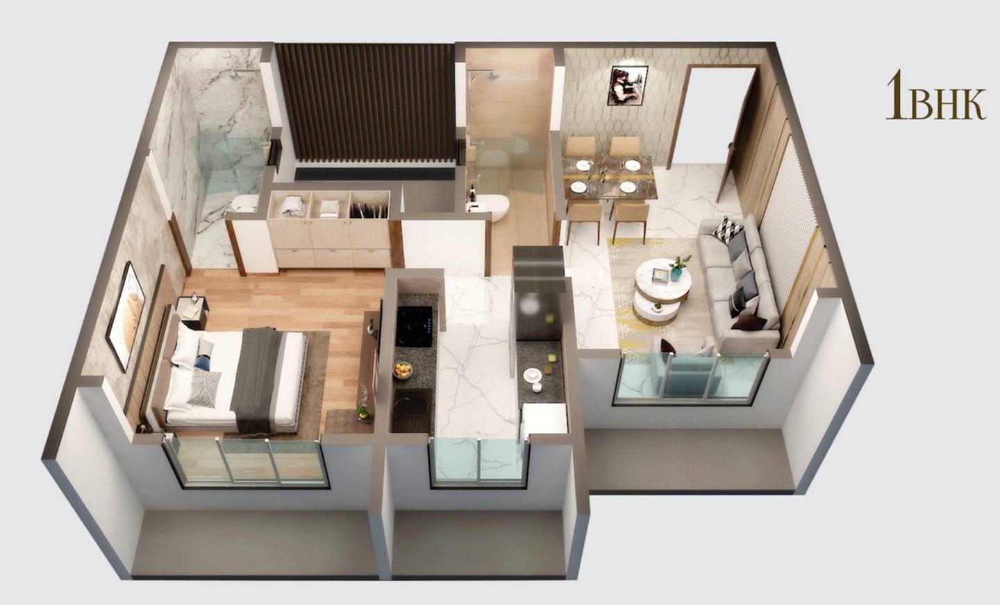 FLOOR PLAN 711 AYODHYA MIRA ROAD EAST, 711 AYODHYA VINAY NAGAR MIRA ROAD EAST