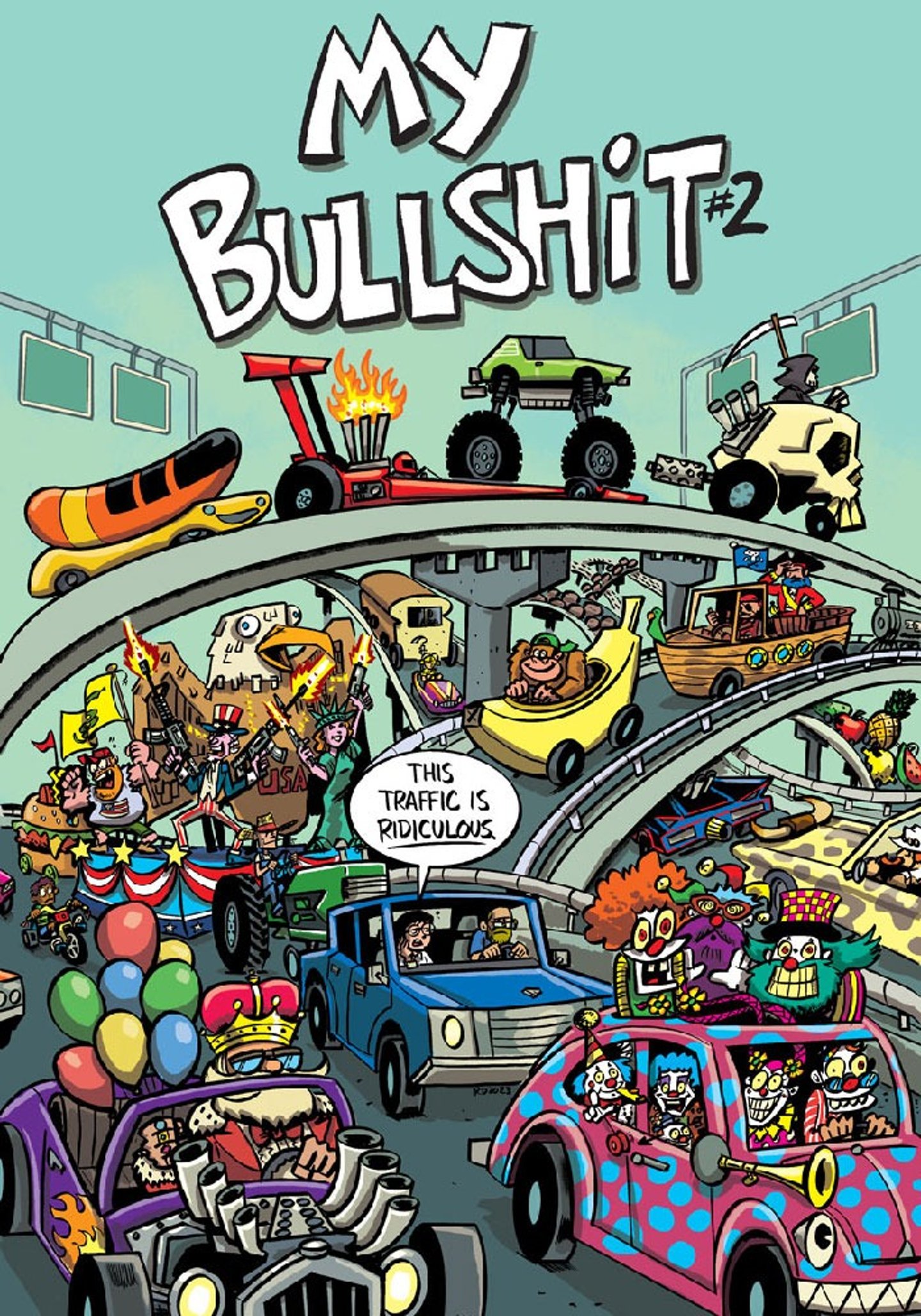My Bullshit by Ryan Dunlavey - a one-person anthology comic of