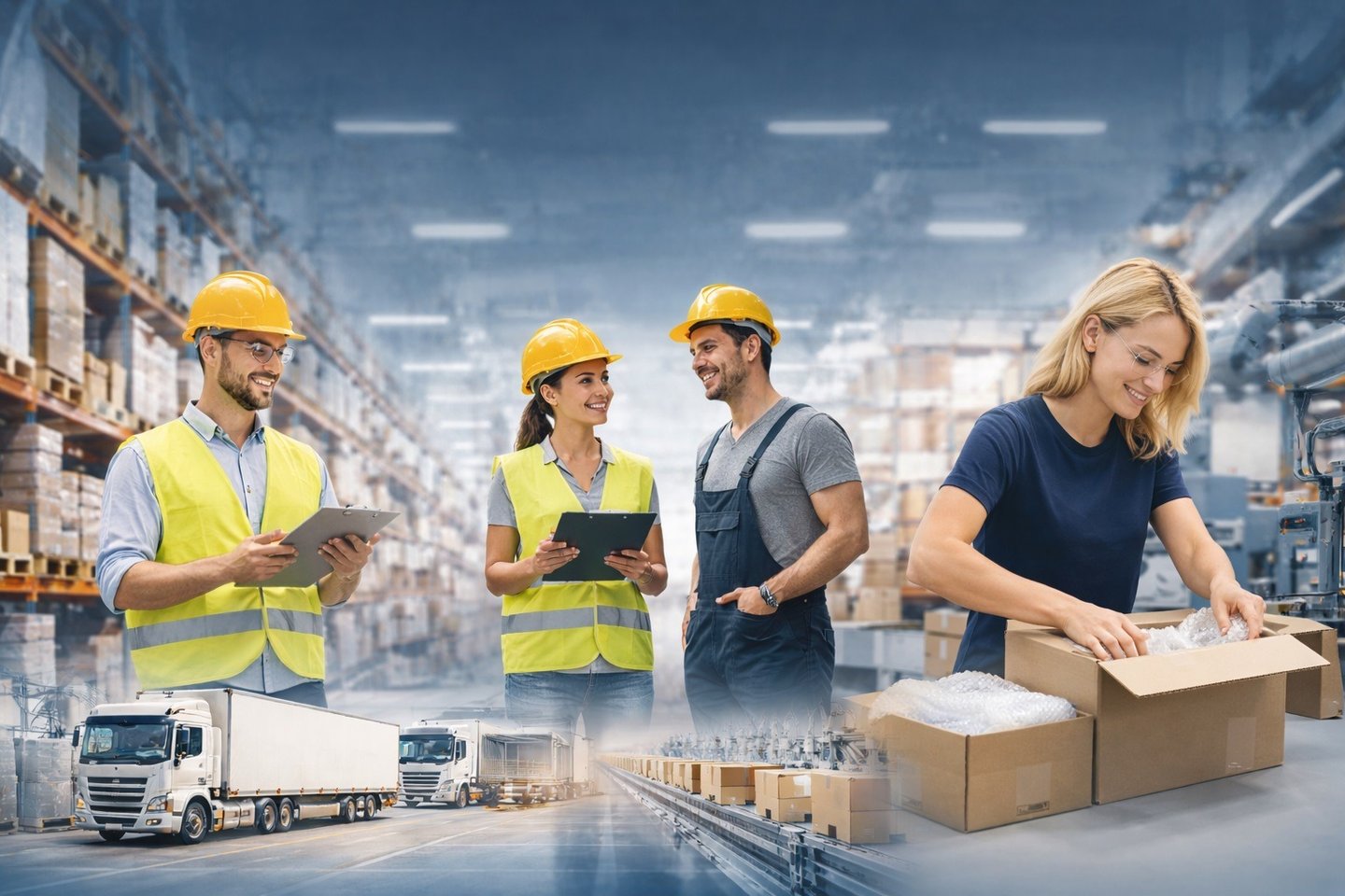 Zeitarbeiter Logistik