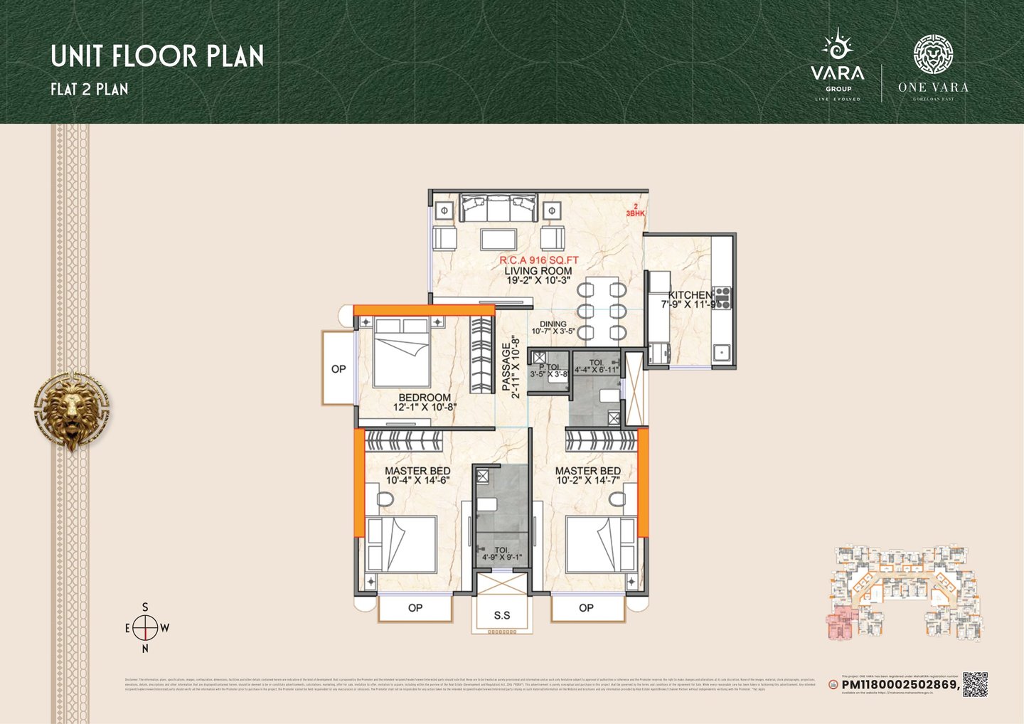 FLOOR PLAN ONE VARA GOREGAON EAST, ONE VARA, FILM CITY ROAD, AK VAIDYA MARG, GOREGAON EAST