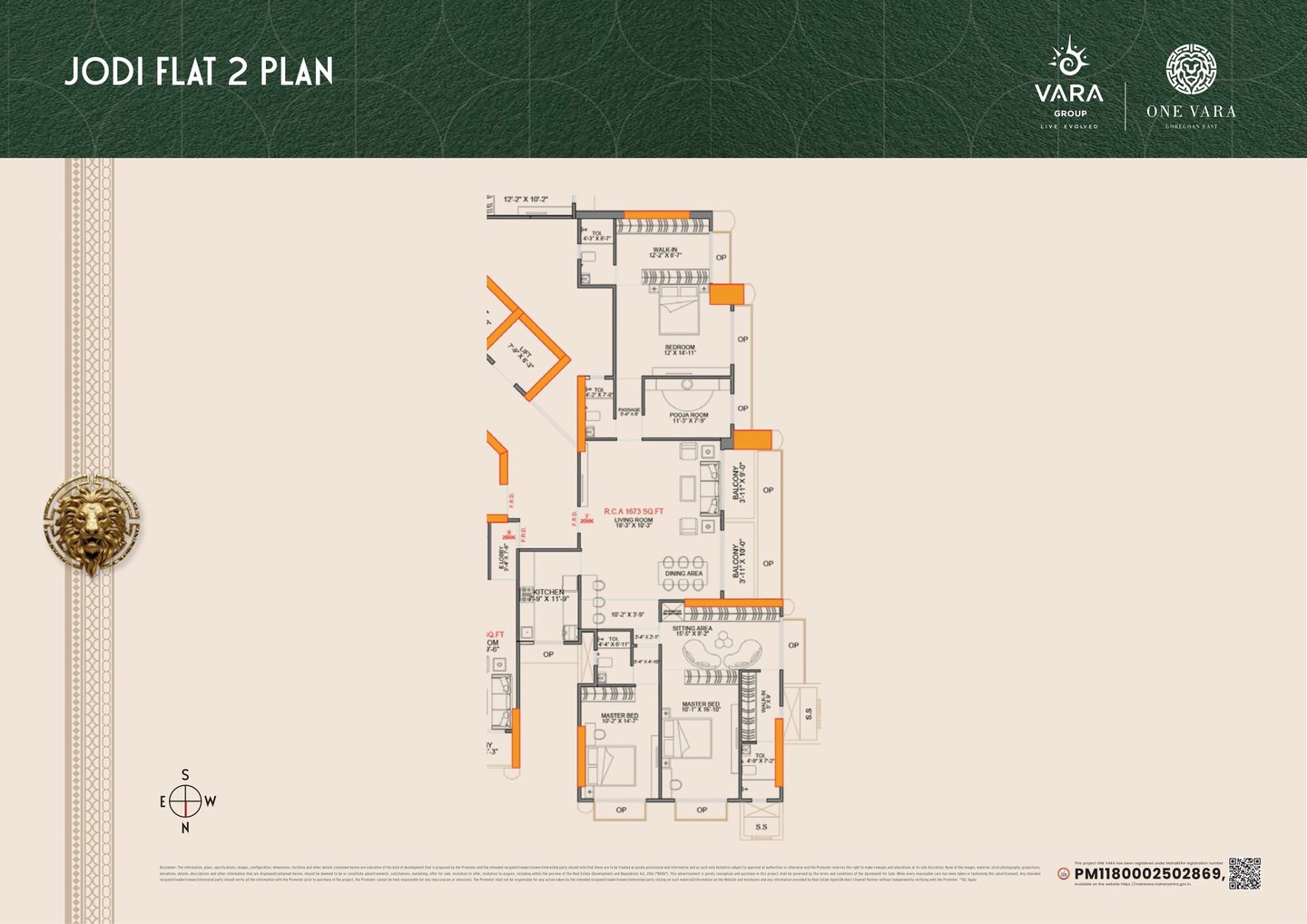 FLOOR PLAN ONE VARA GOREGAON EAST, ONE VARA, FILM CITY ROAD, AK VAIDYA MARG, GOREGAON EAST