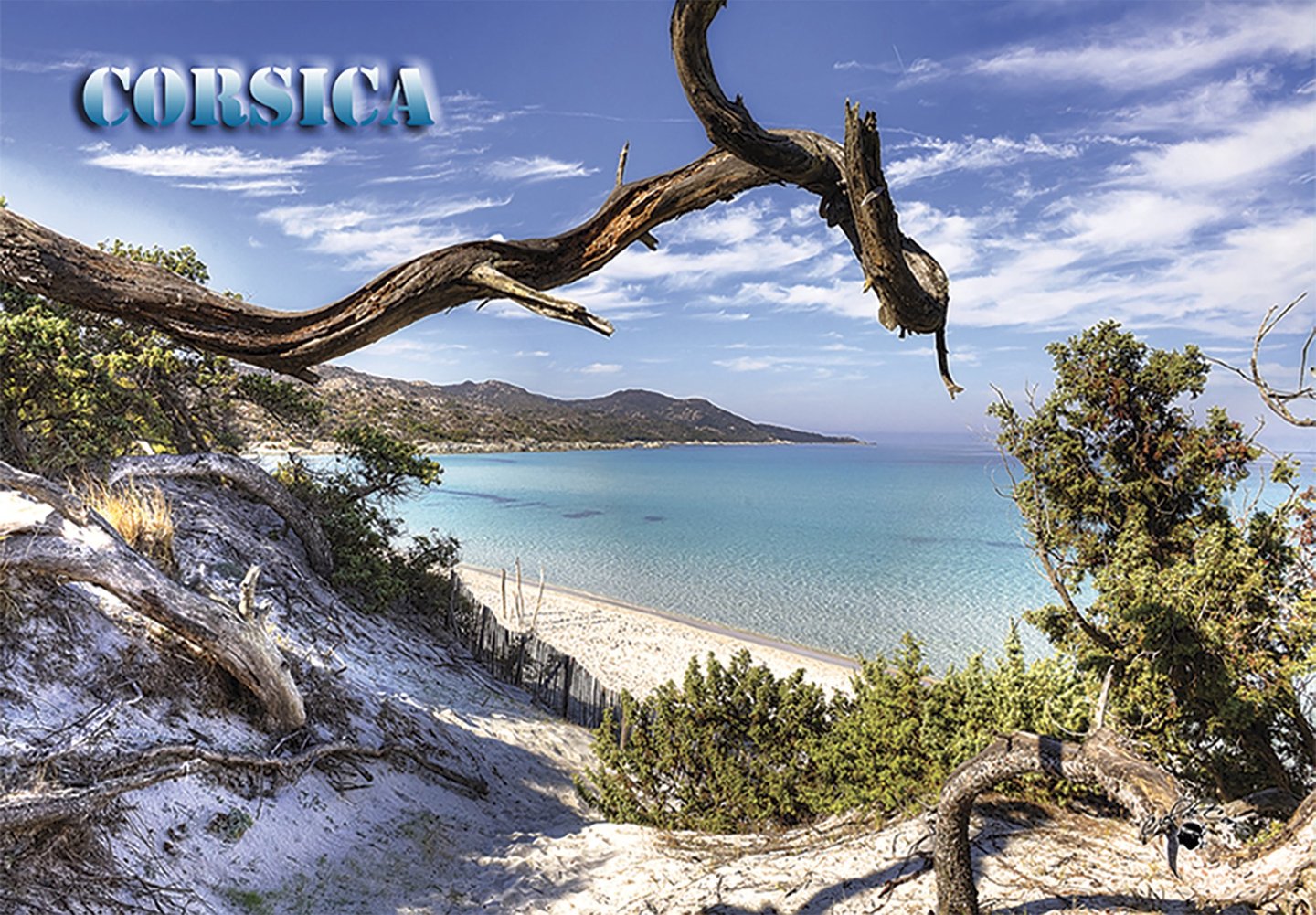 Photographie d'art de Palombaggia par Ciel de Corse Thierry Venturini 