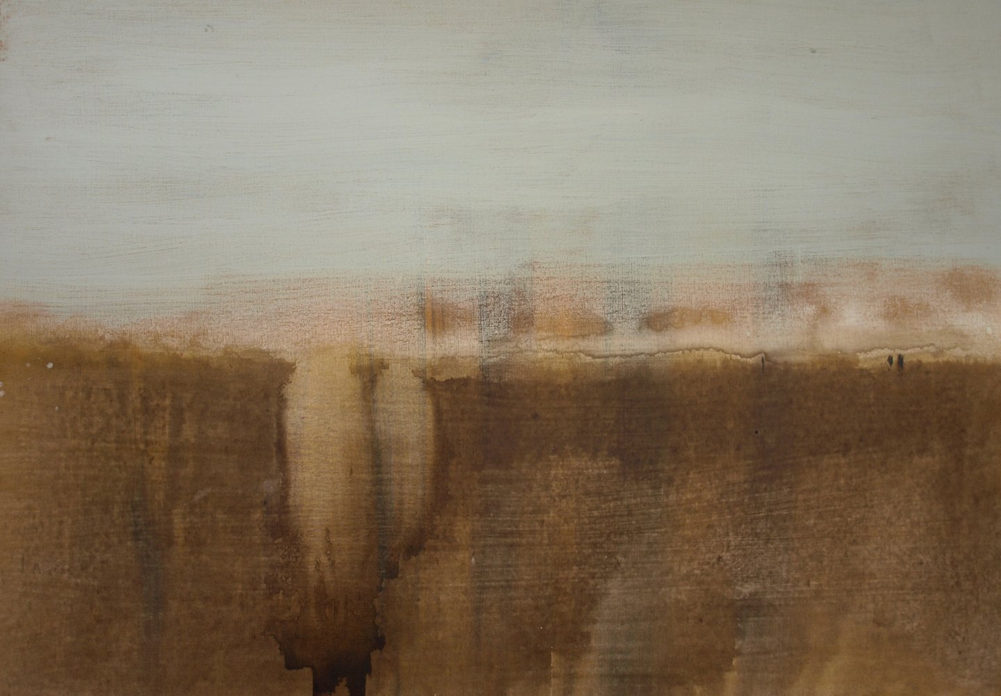 Jaï - Acrylique sur toile "Mémoire" 65x92cm - Collection "Les grands Espaces " 2025