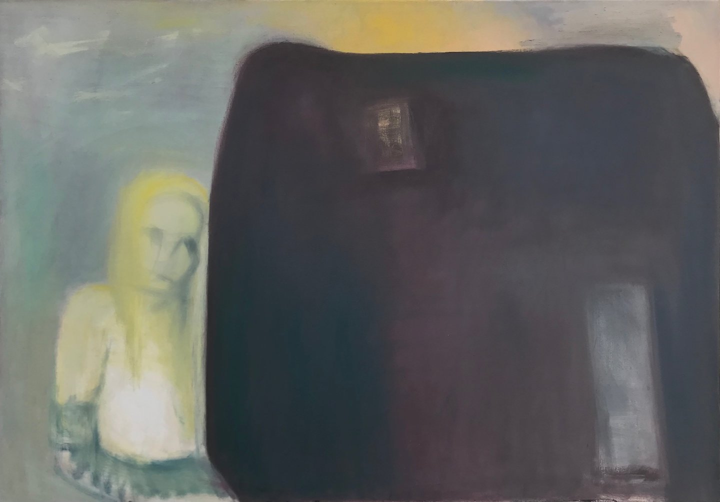 Oil Painting Home by Lina Mikužytė Lithuania