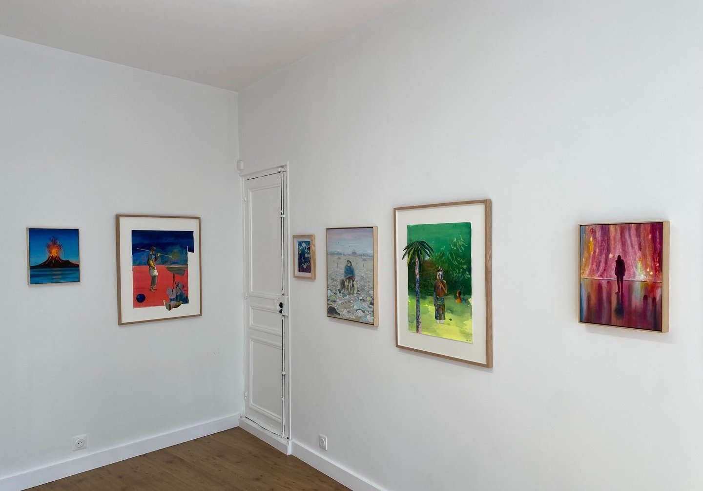 Galerie Maxime allain Marie-Anita Gaube Arthur metz artiste