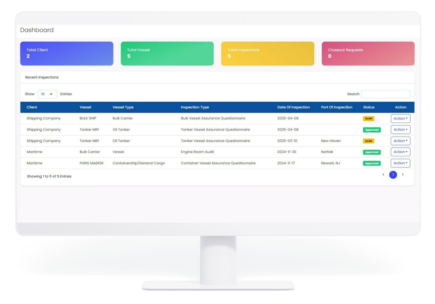 Vessel Assurance Questionnaires - Auditmyship.com®
