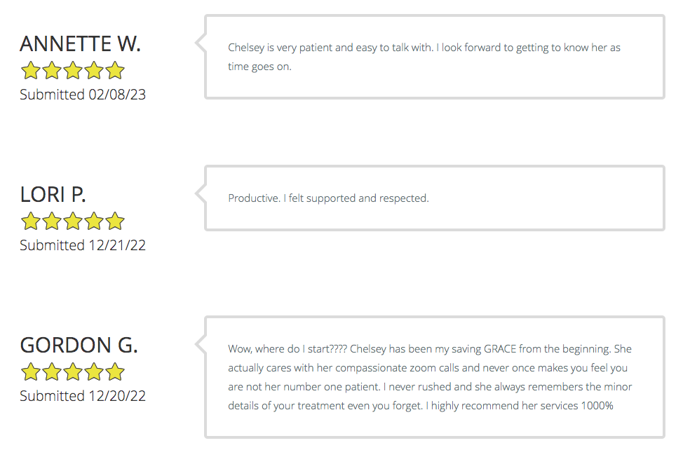 Website Reviews