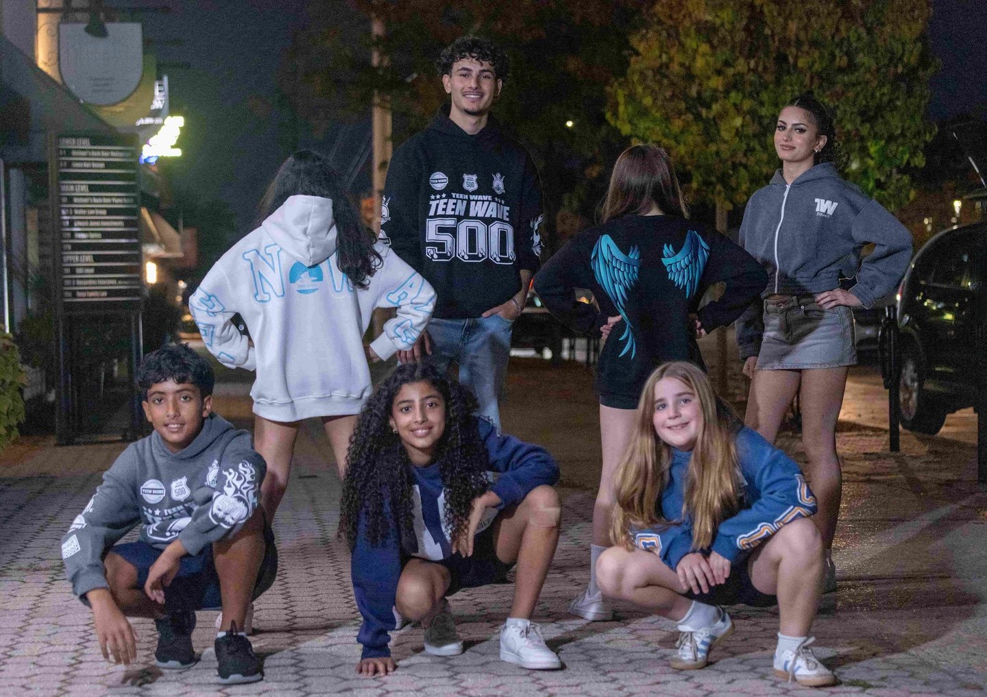 Confident kids in Teenwave outfits – fun, creative, Canadian brand for teens