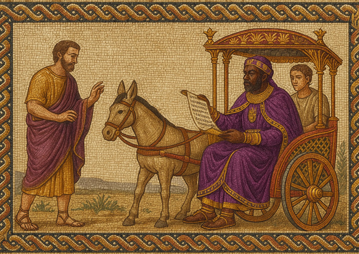 Ethiopian Eunuch in Acts 8 shatters religious boundaries due to his sexuality and ethnicity.