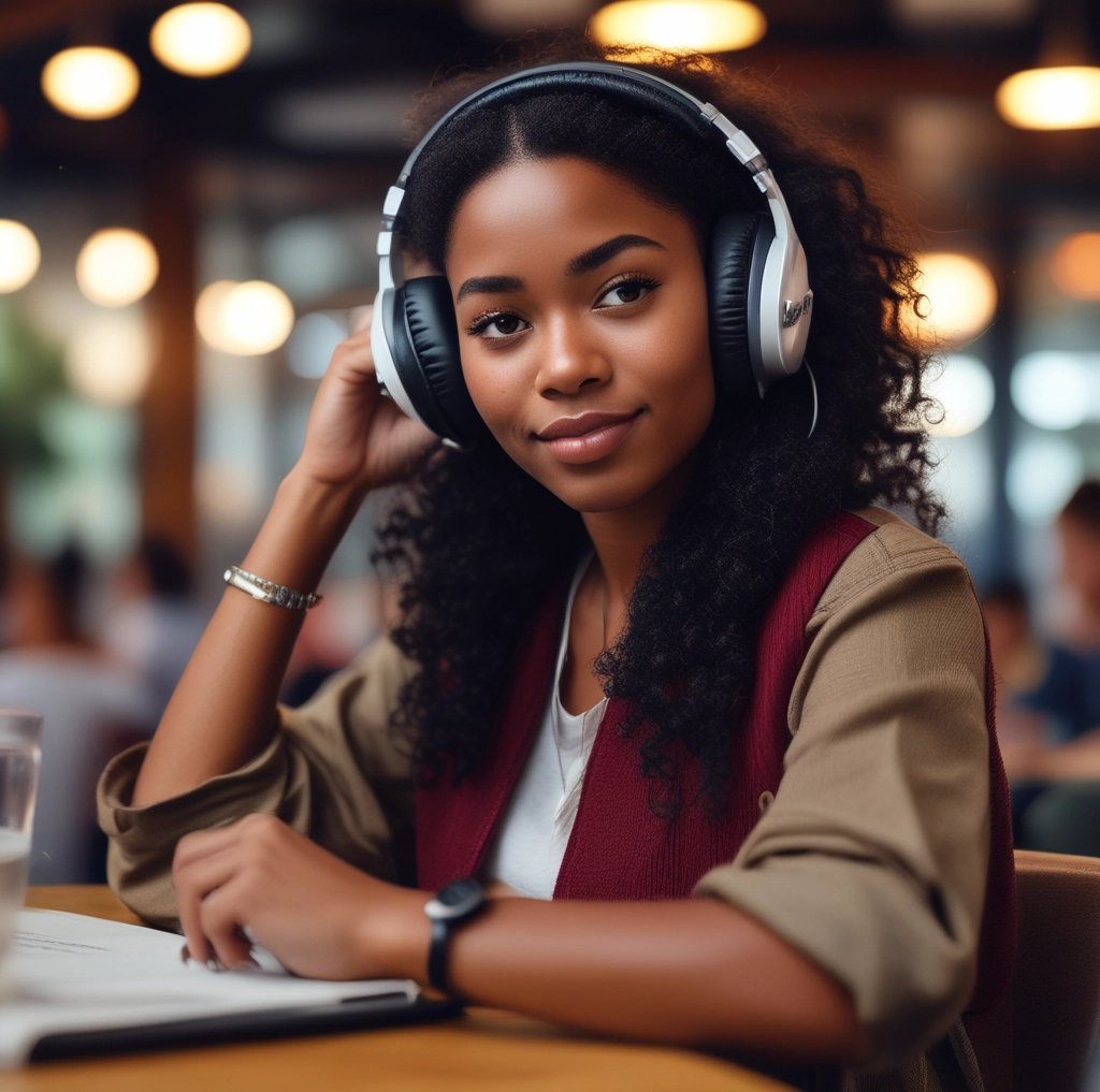 A sleek modern smartphone glowing with vibrant colors on a minimalist desk.