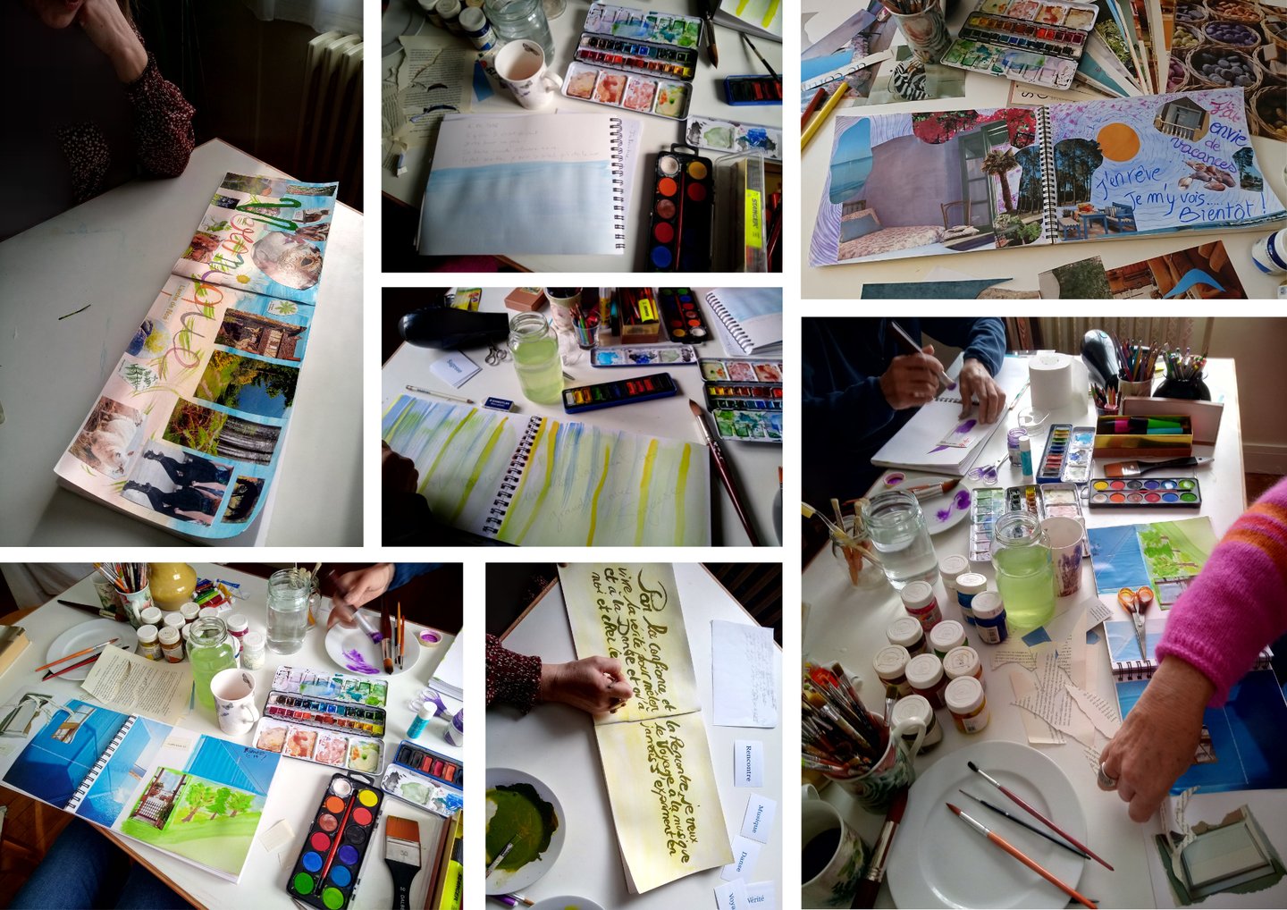 L'atelier creatif avec Véronique Payovitch