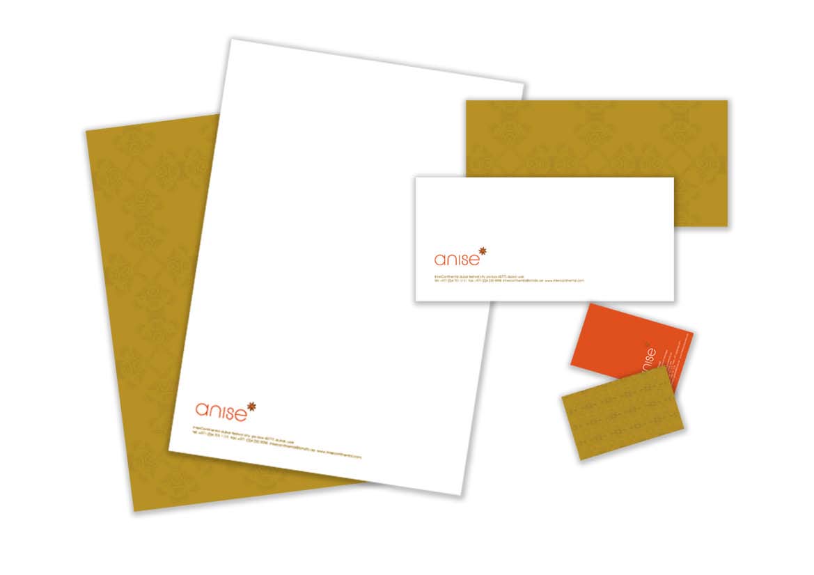 stationery, business cards, letter head, folder