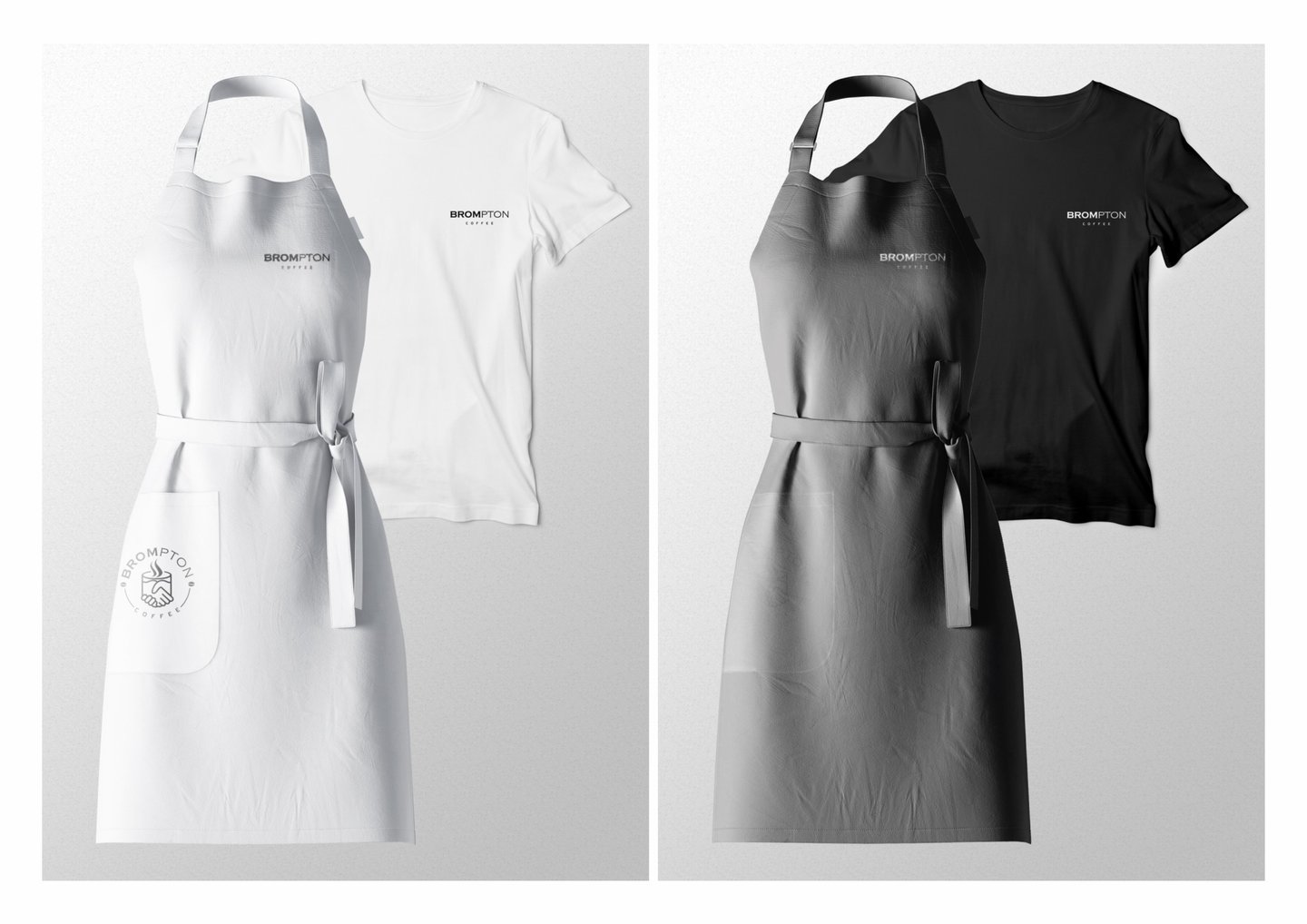 kafe personel kıyafeti, baskılı apron, baskılı önlük, t-shirt baskı ısparta