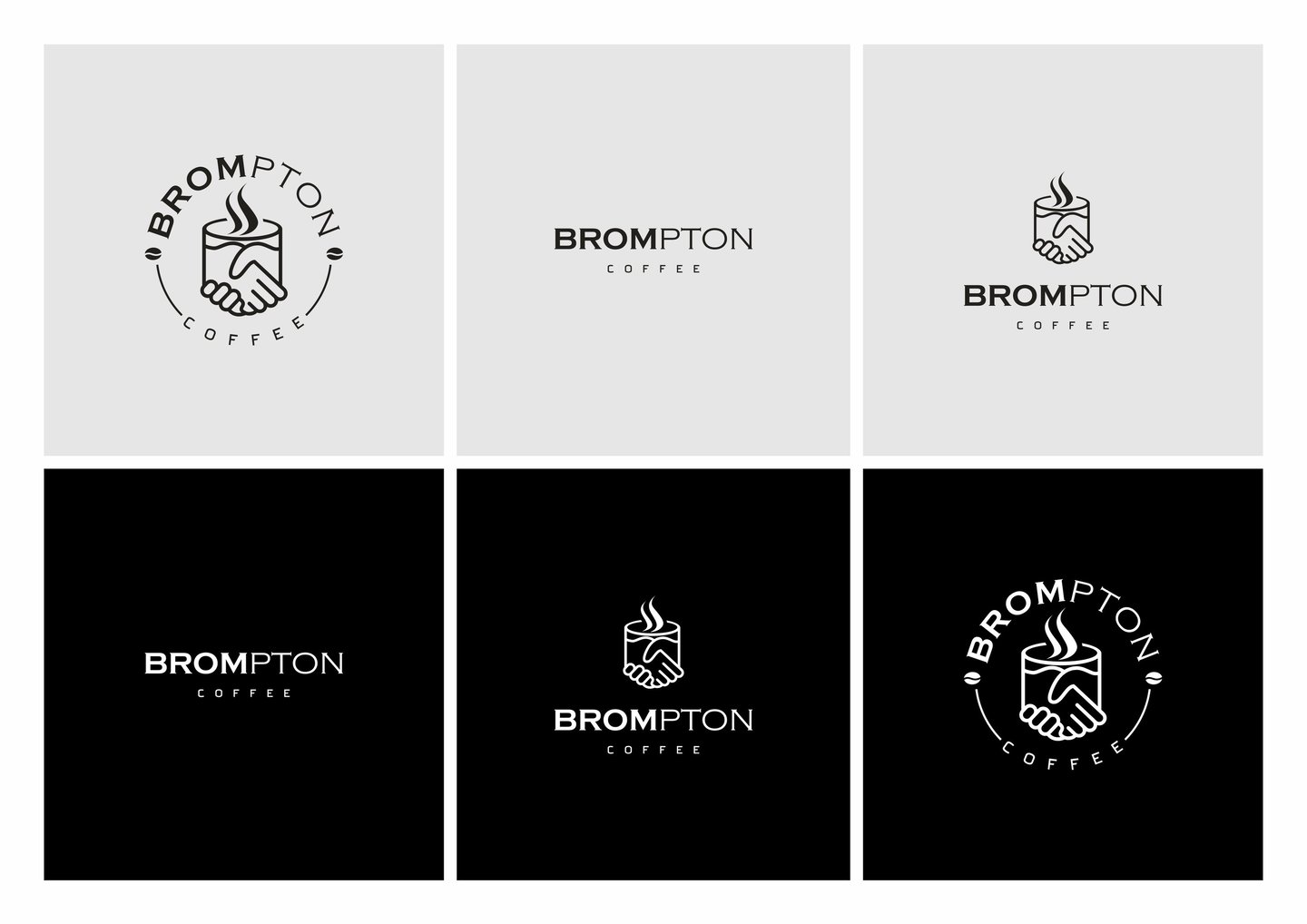 brompton kafe logo tasarımları, brompton cafe logo tasarım, brompton coffee logo tasarım