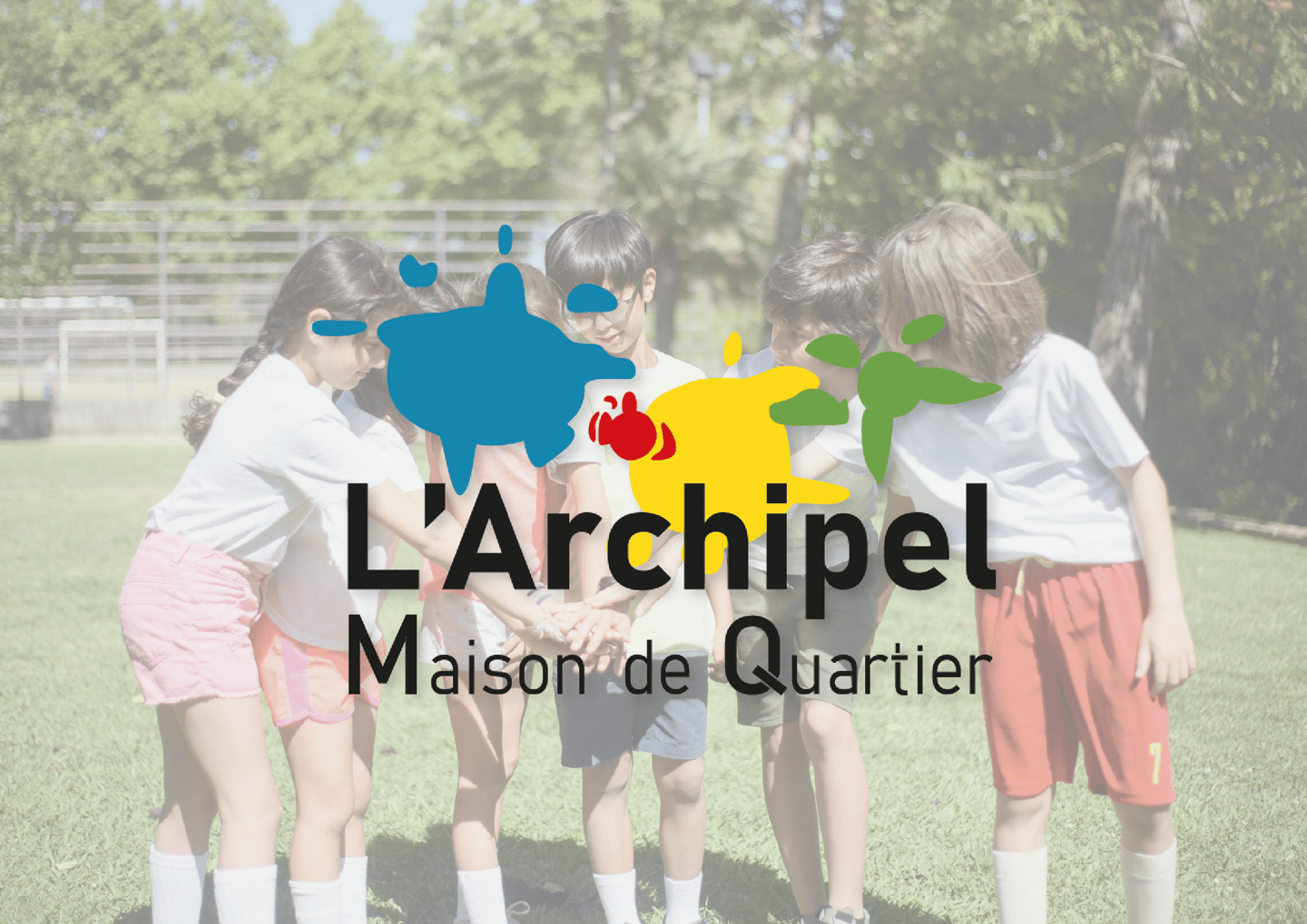 Supports de communication - Programme vacances- L'archipel - Angers - Amy Atelier Graphique