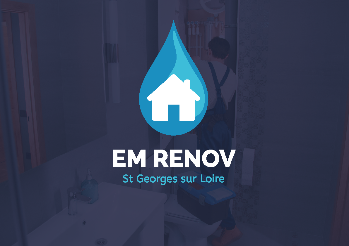 Supports de communication -  Site internet - EM RENOV - Angers - Amy Atelier Graphique