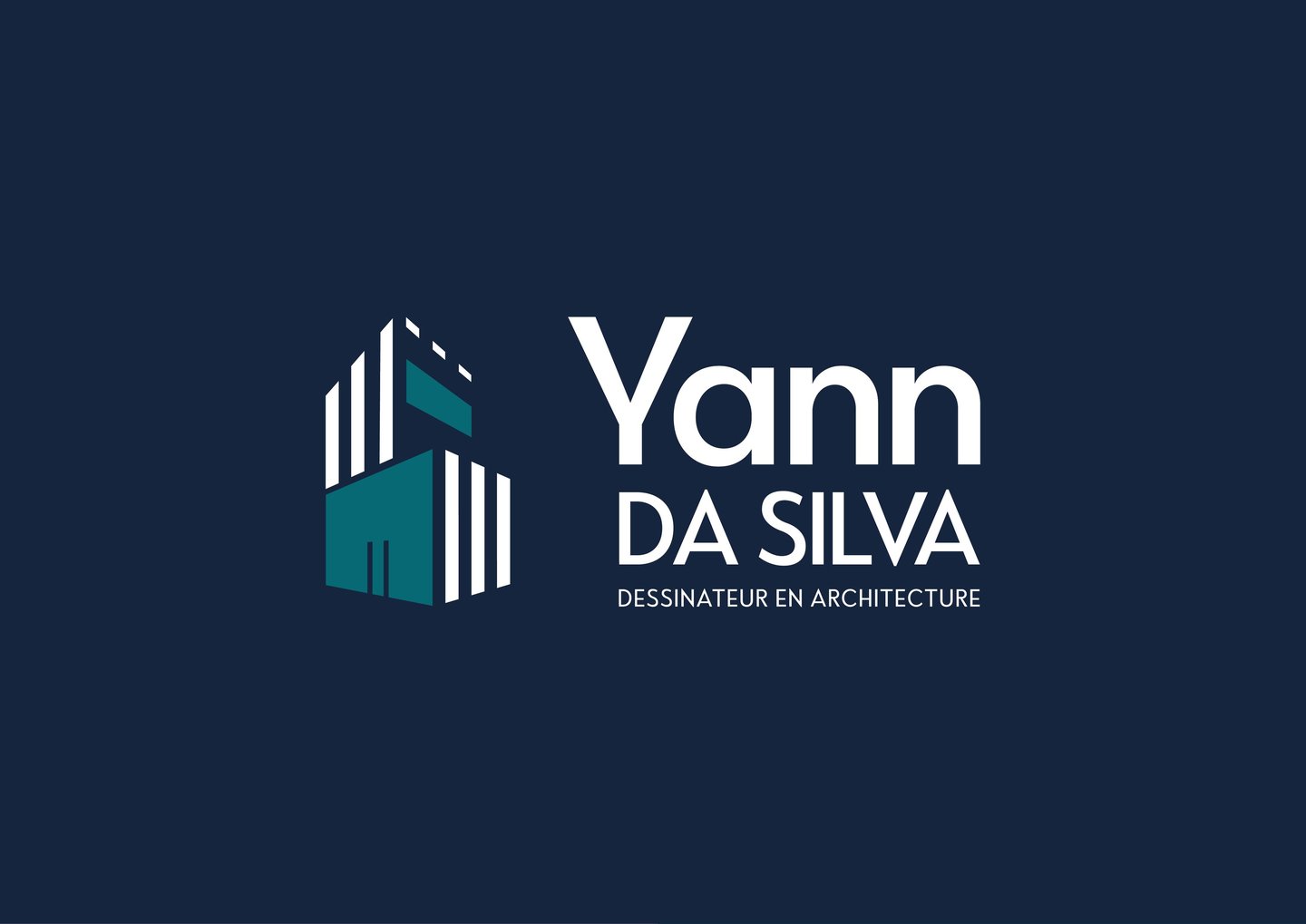 Logo - Identité visuelle - Yann Da Silva dessinateur en architecture - Amy Atelier Graphique