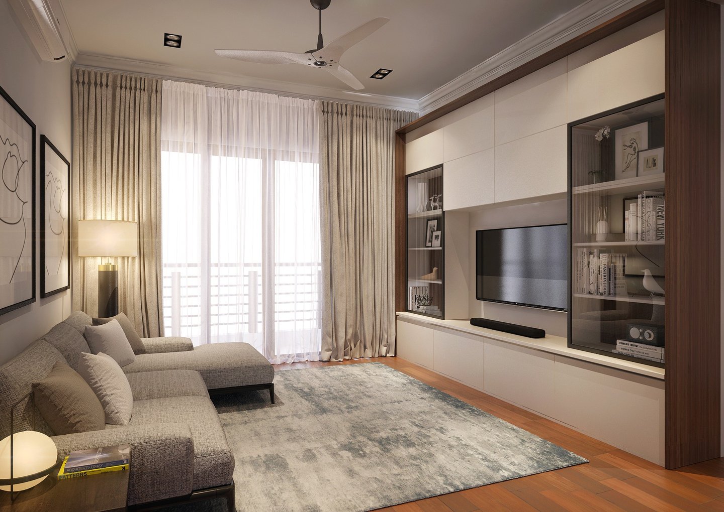 bungalow family room