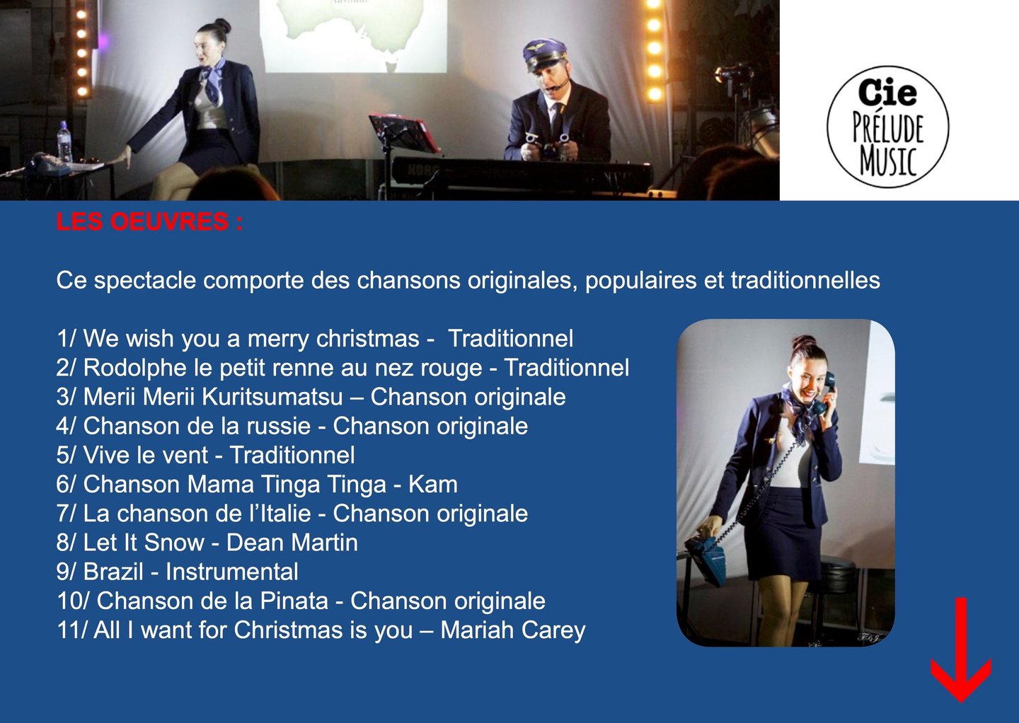 spectacle de Noël