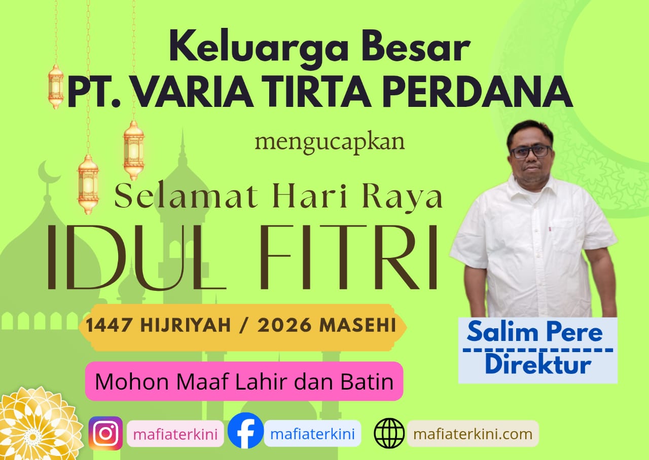PT. Varia Tirta Perdana Mengucapkan Selamat Hari Raya Idul Fitri