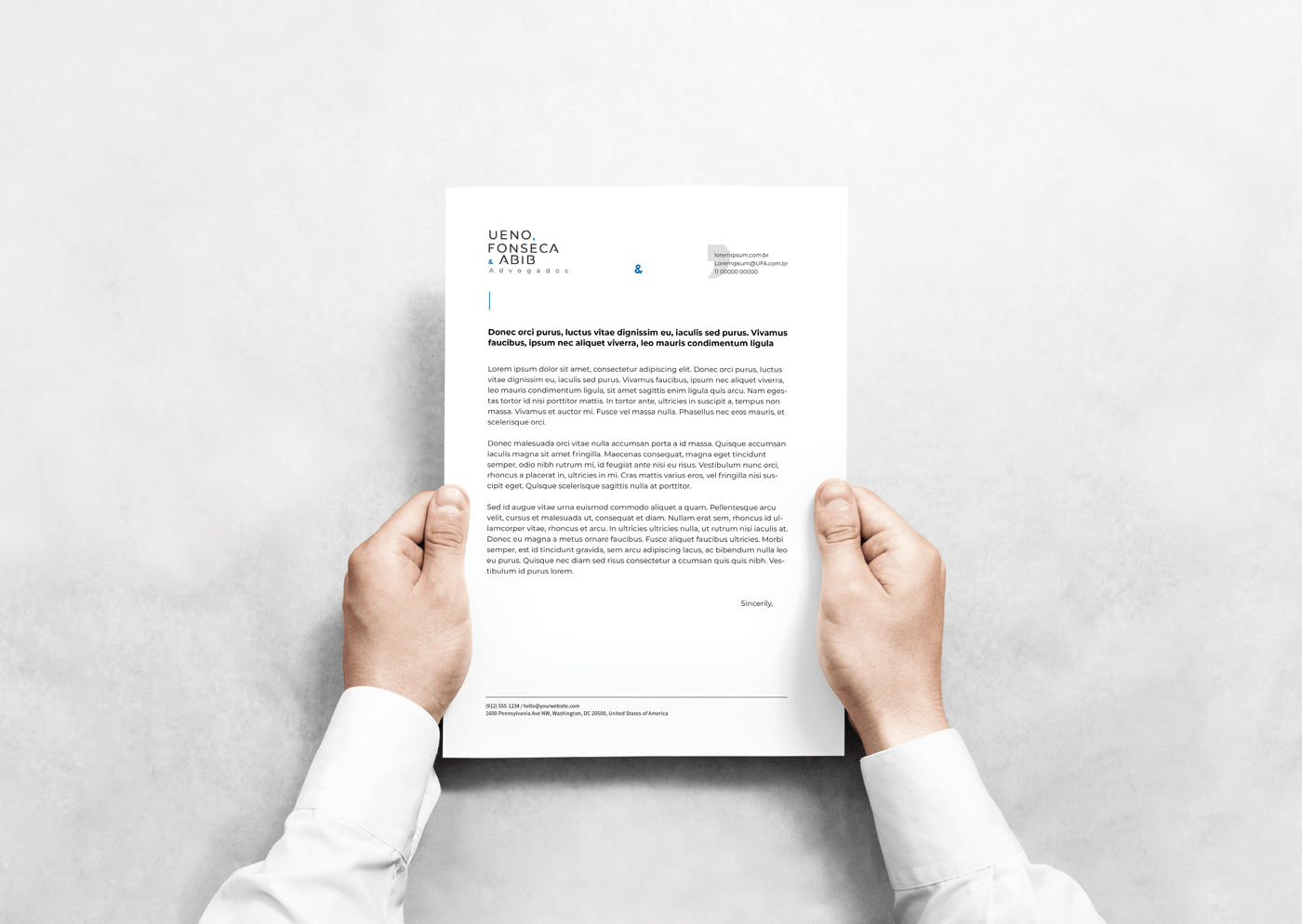 Projeto Ueno & Kompier Abib – Projeto de Identidade Visual feito pelo Estúdio Criativo Voluca