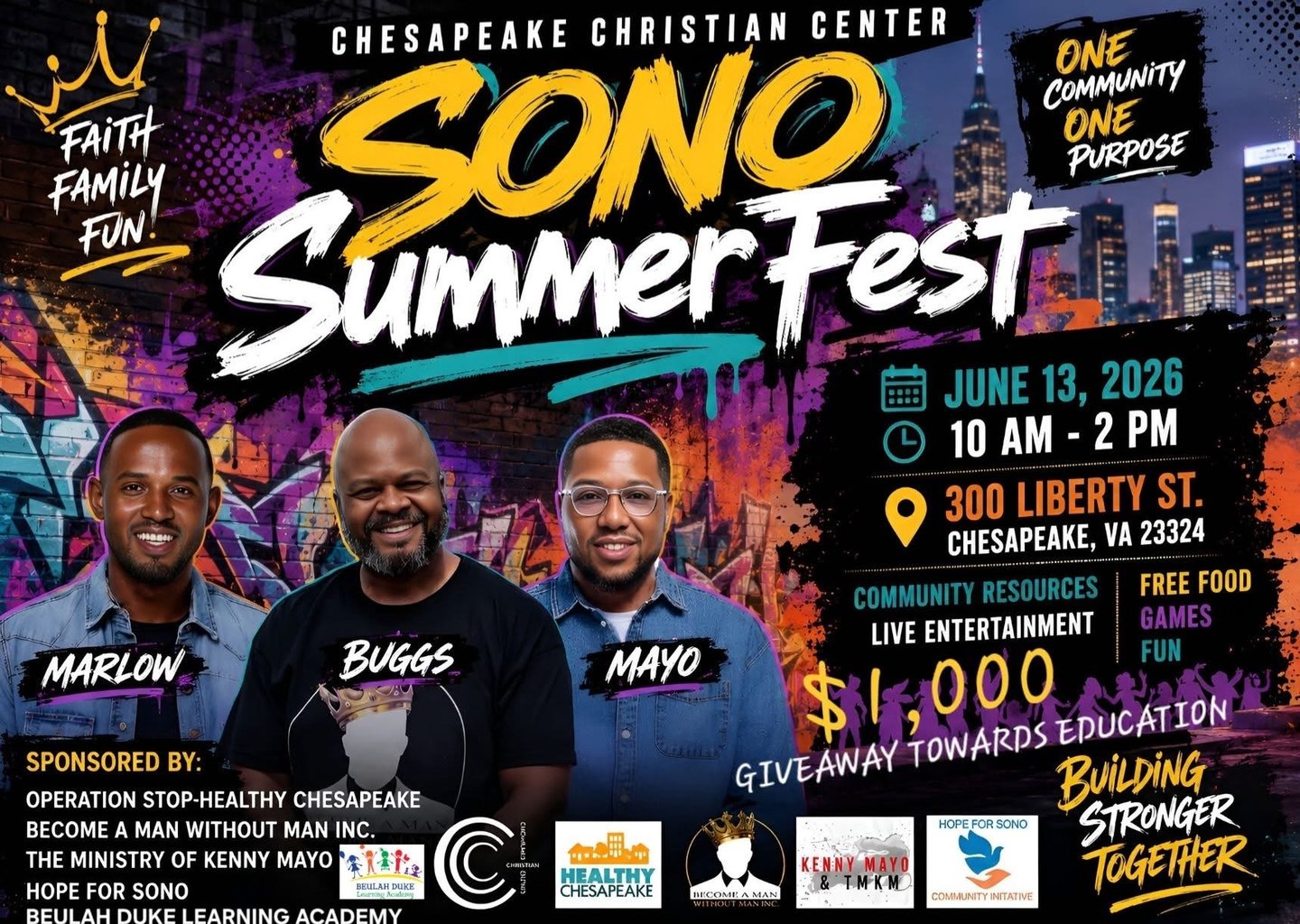 SONO Summer Fest flyer