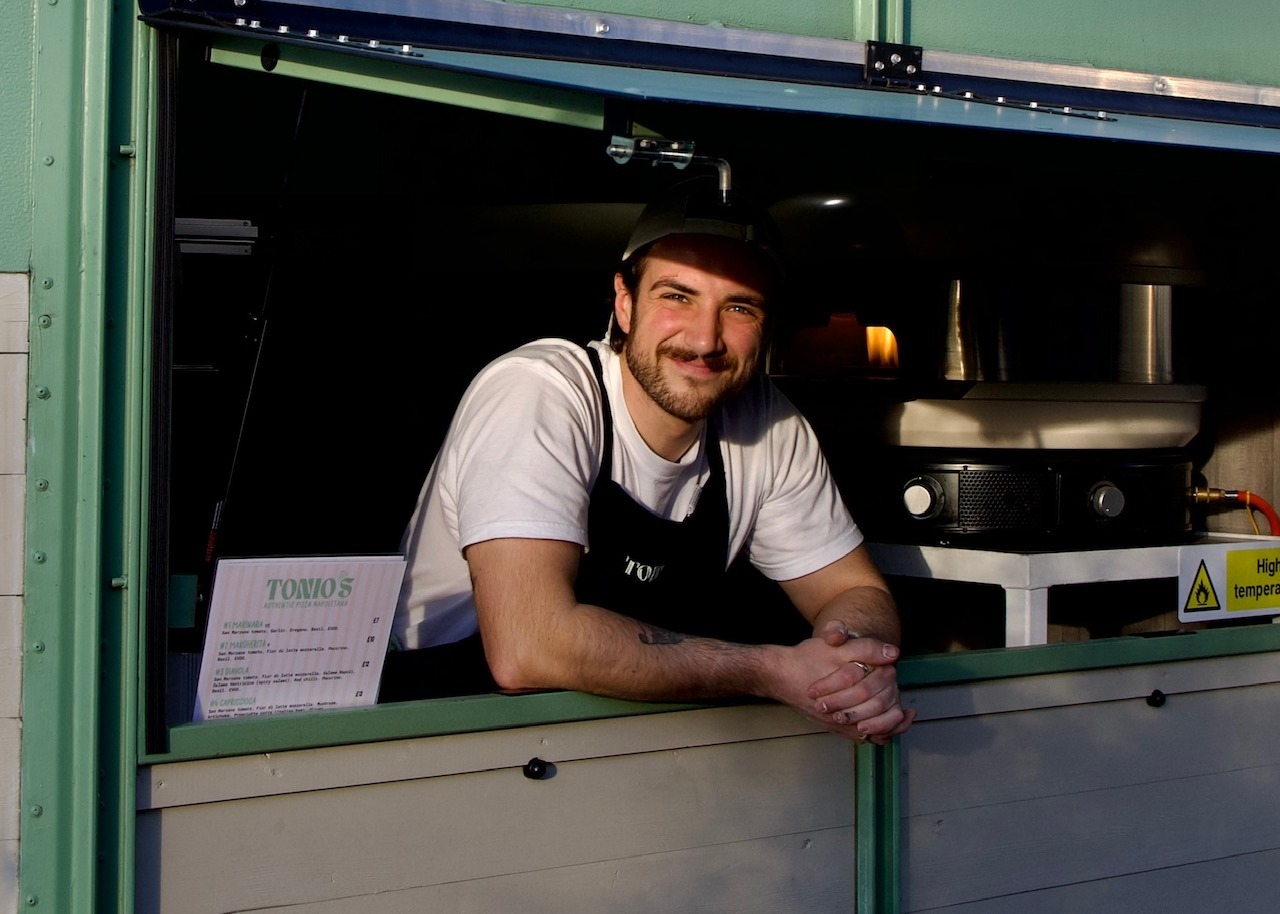 Tonio, owner of Tonio's Pizzeria