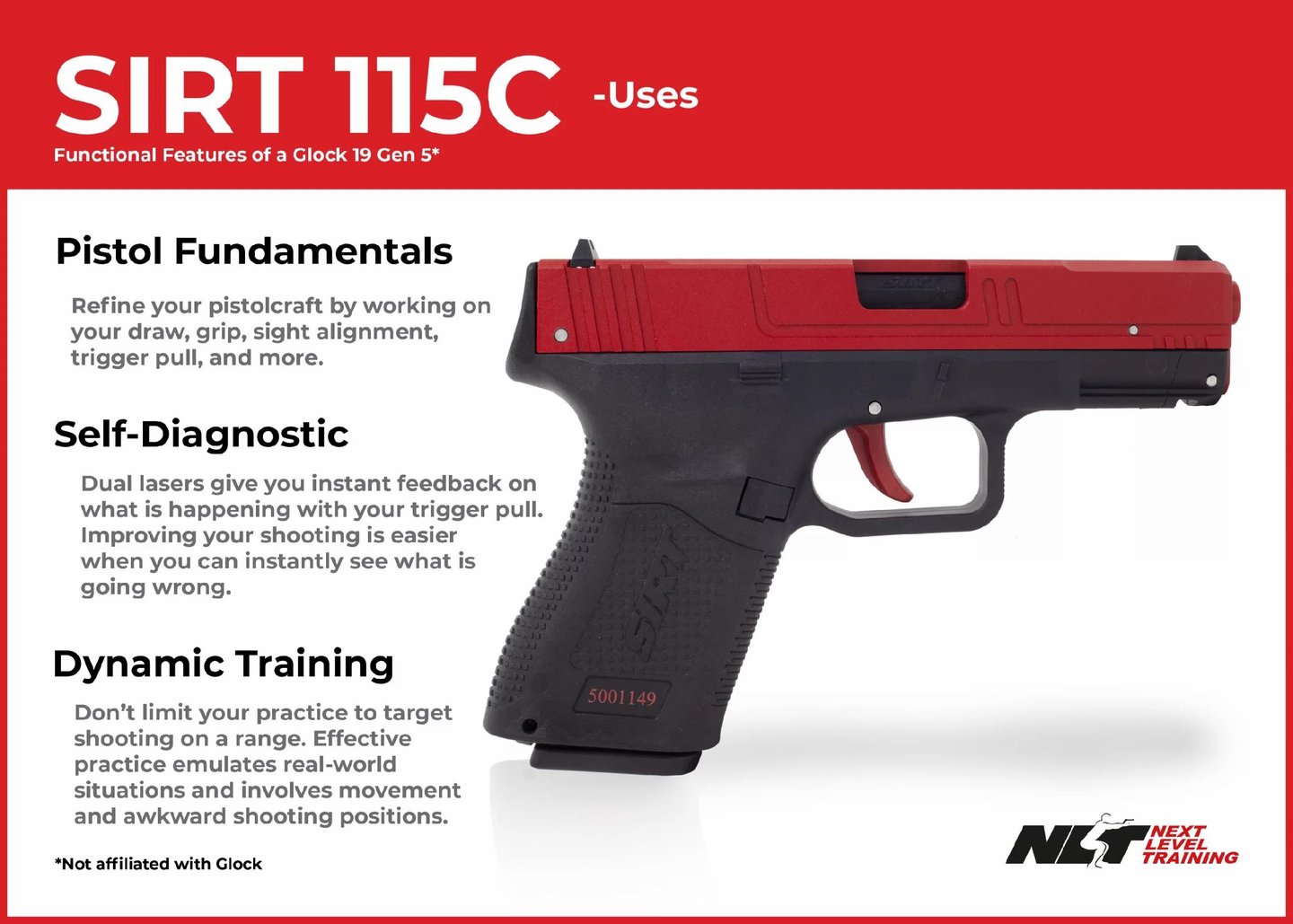 SIRT Training Pistol