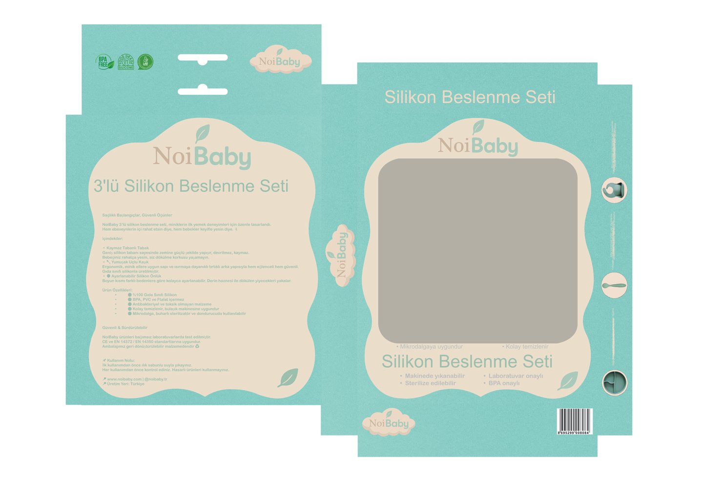 Bebek urunlerı kutu tasarımı