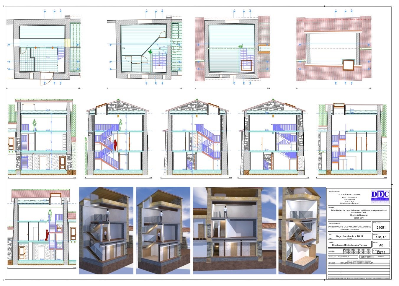 Réhabilitation d'une longère